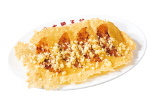 ”極厚の羽根がヤバい”カリカリダブルチーズ餃子 400円(税込)